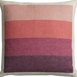 Røros Tweed Prydnadskuddar & Fodral-Åsmund Bold Kudde 50x50 cm, Gul / Blå