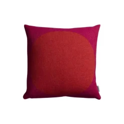 Røros Tweed Prydnadskuddar & Fodral-Åsmund Bold Kudde 50x50 cm, Gul / Blå