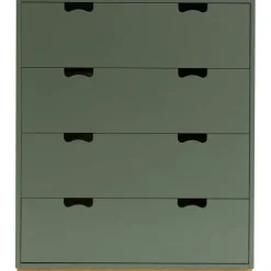 Asplund Byråer-Snö A Byrå, Vit / Ek