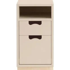 Asplund Hurtsar|Sängbord & Nattduksbord-Snö G3 Hurts Med Sockel, Char Grey