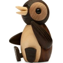 Spring Copenhagen Träfigurer-Snow Träfigur Pingvin