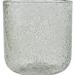 Snow Värmeljuslykta 17 cm, Klar