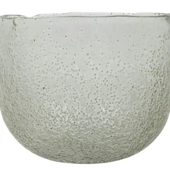 Snow Värmeljuslykta 17 cm, Klar