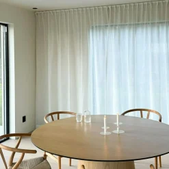 Social Matbord Naturlig Ek, 130 cm