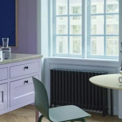 Muuto Matbord Och Barbord-Soft Bord Ø95x73 cm, Massiv Ek / Grå