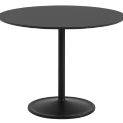 Muuto Matbord Och Barbord-Soft Bord Ø95x73 cm, Massiv Ek / Grå