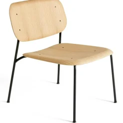 HAY Fåtöljer-Soft Edge 100 Loungestol, Svart