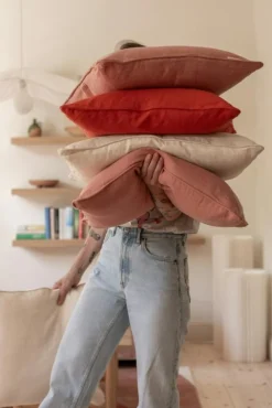 Decotique Prydnadskuddar & Fodral-Soft Kudde 50x50 cm, Dove Blue