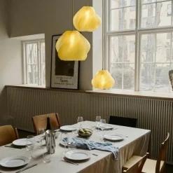 Soft Serve Pendel 01, Krom / Limoncello Sorbet