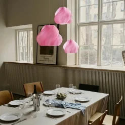 Soft Serve Pendel 01, Krom / Limoncello Sorbet