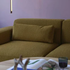 Soft Soffbord Ø95 cm, Solid Ek / Grå