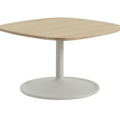 Muuto Soffbord-Soft Soffbord 70x70 cm, Laminat Beige Green