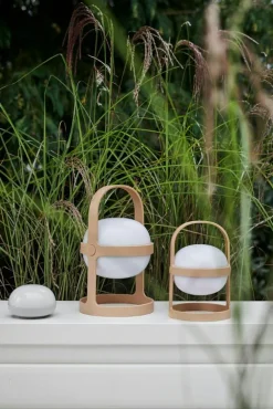 Rosendahl Copenhagen Portabla Lampor|Portabla Lampor-Soft Spot Solar Circular Lampa Portabel 18,5 cm, Skogsgrön