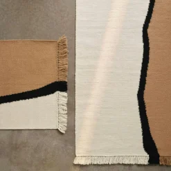 Ferm Living Ullmattor-Soil Kelim Matta 70x180 cm