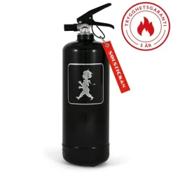 Solstickan Brandsläckare 2 kg, Vit/Guldemblem