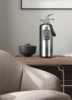 Solstickan Brandsläckare 2 kg, Vit/Guldemblem