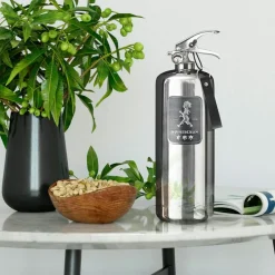 Solstickan Brandsläckare 2 kg, Vit/Guldemblem