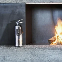 Solstickan Brandsläckare 2 kg, Vit/Guldemblem