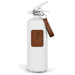 Solstickan Brandsläckare 2 kg, Vit/Guldemblem