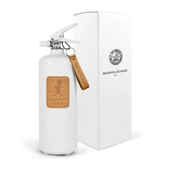 Solstickan Brandsläckare 2 kg, Vit/Guldemblem