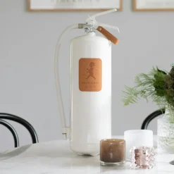 Solstickan Vedförvaring & Brandsäkerhet-Brandsläckare 6 kg, Vit