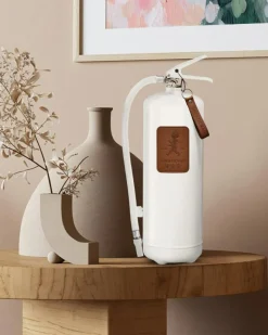 Solstickan Vedförvaring & Brandsäkerhet-Brandsläckare 6 kg, Vit