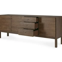 Sono Skänk Teak, 228 cm Dörrar