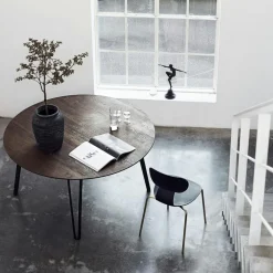 Muubs Matbord Och Barbord-Space Matbord Ø150 cm, Smoked