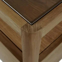 Spindle Sängbord, Teak