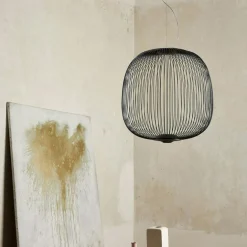 Spokes 2 Pendel LED Dimbar, Koppar