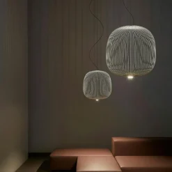 Spokes 2 Pendel LED Dimbar, Koppar