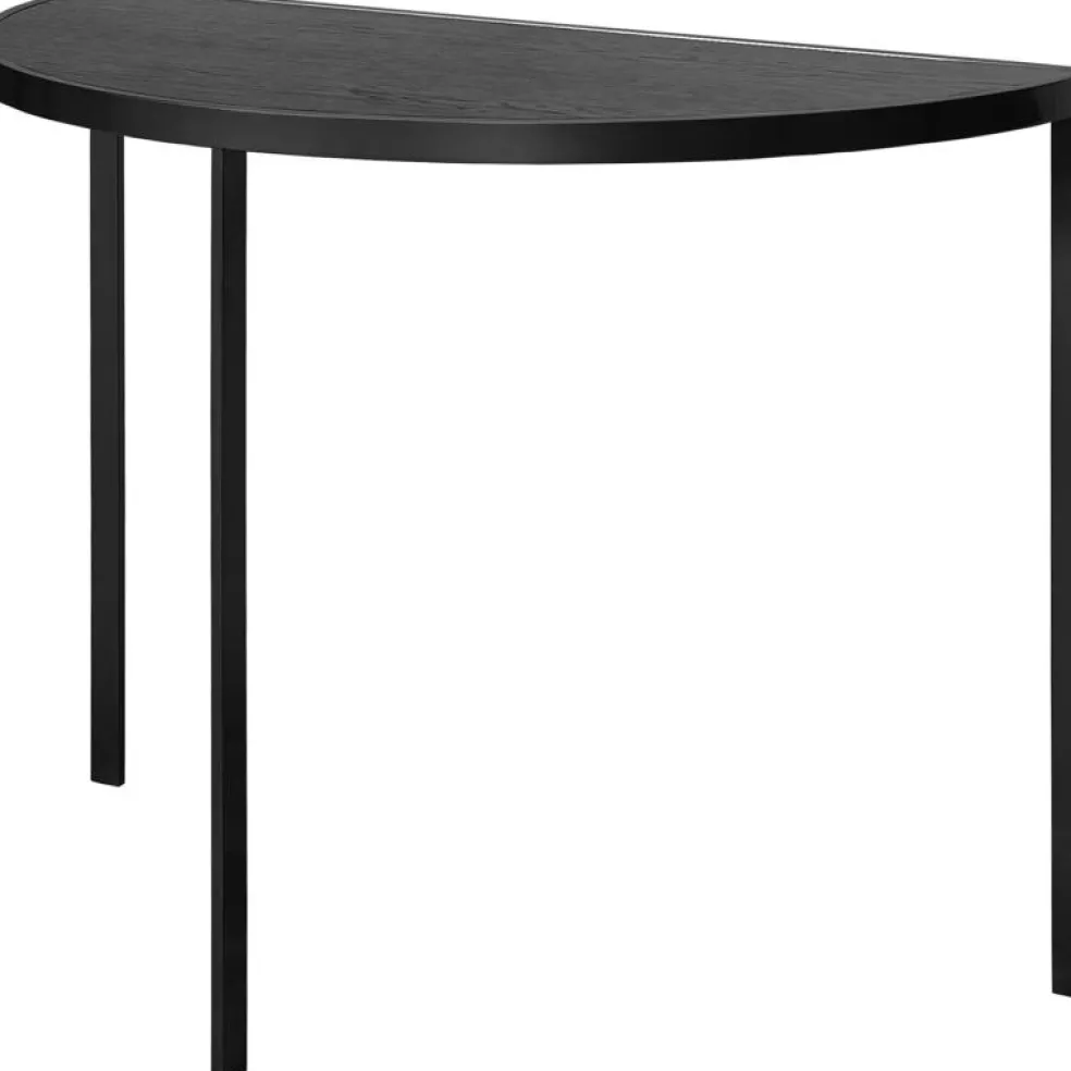 Square Konsolbord 93x46x70 cm, Silver Grey/Svart Ek