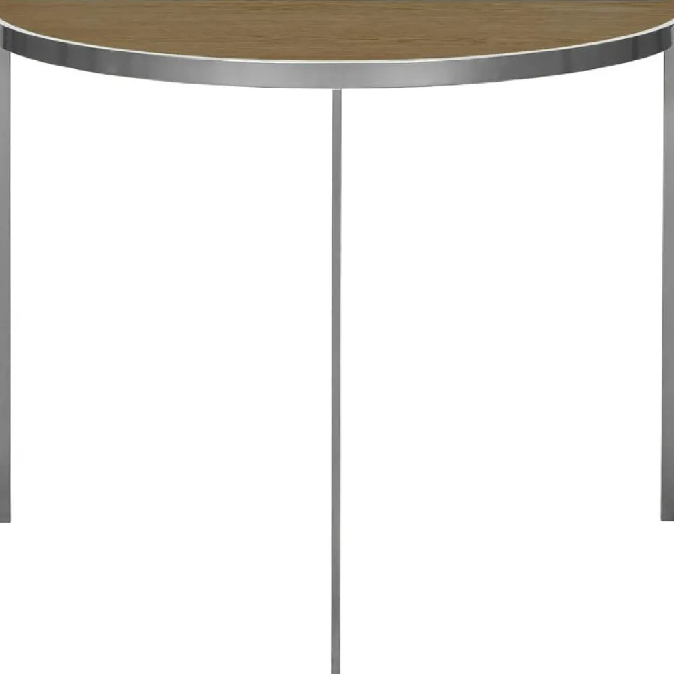 Square Konsolbord 93x46x70 cm, Silver Grey/Svart Ek