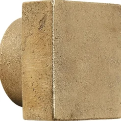 Square Krok Large, Casted Brass