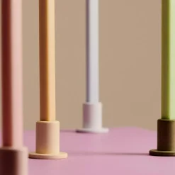 Square Ljus 4-pack, Pastel