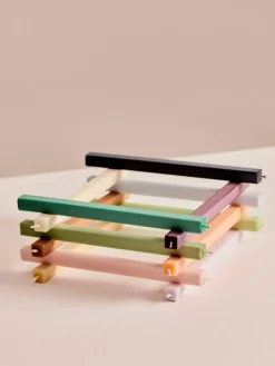 Square Ljus 4-pack, Pastel