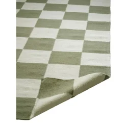 Classic Collection Ullmattor-Square Matta 200x300 cm, Vit/Natur