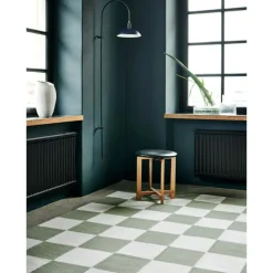 Square Matta 170x230 cm, Vit/Natur