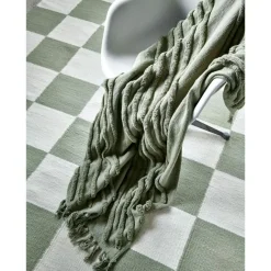 Square Matta 250x350 cm, Vit/Natur