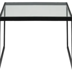 Englesson Sidobord & Avlastningsbord-Square Sidobord 41x56x43 cm, Svart/Burned Walnut