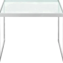 Englesson Sidobord & Avlastningsbord-Square Sidobord 41x56x43 cm, Svart/Burned Walnut