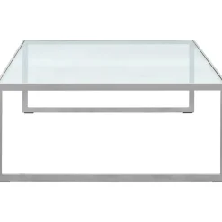 Square Soffbord, 122x62 cm, Svart/Burned Walnut