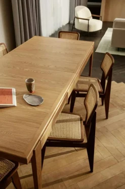 S-Table Matbord Utdragbart 95x220 cm, Ek