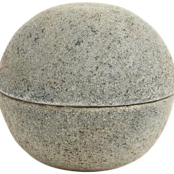 Stain Bonbonniere Terrakotta 15x13 cm, Gråbrun