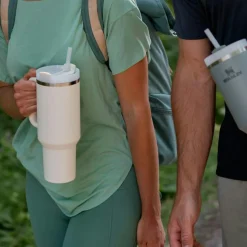 Stanley Termosar-Quencher Termosflaska 1,18 L, Grön