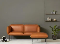 STEDGE Hylla 80cm, Rökt Ek