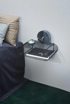 Stilla Bordsklocka, Svart Marmor