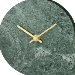 Stilla Bordsklocka, Svart Marmor