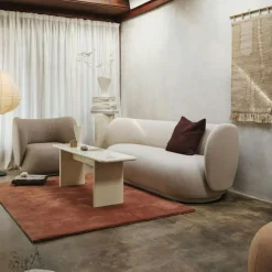 Stille Tufted Matta 200x300 cm, Toffee