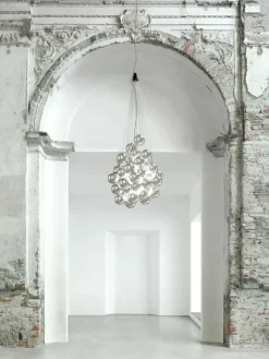 Stochastic Taklampa 48, Aluminium/Metalliserad